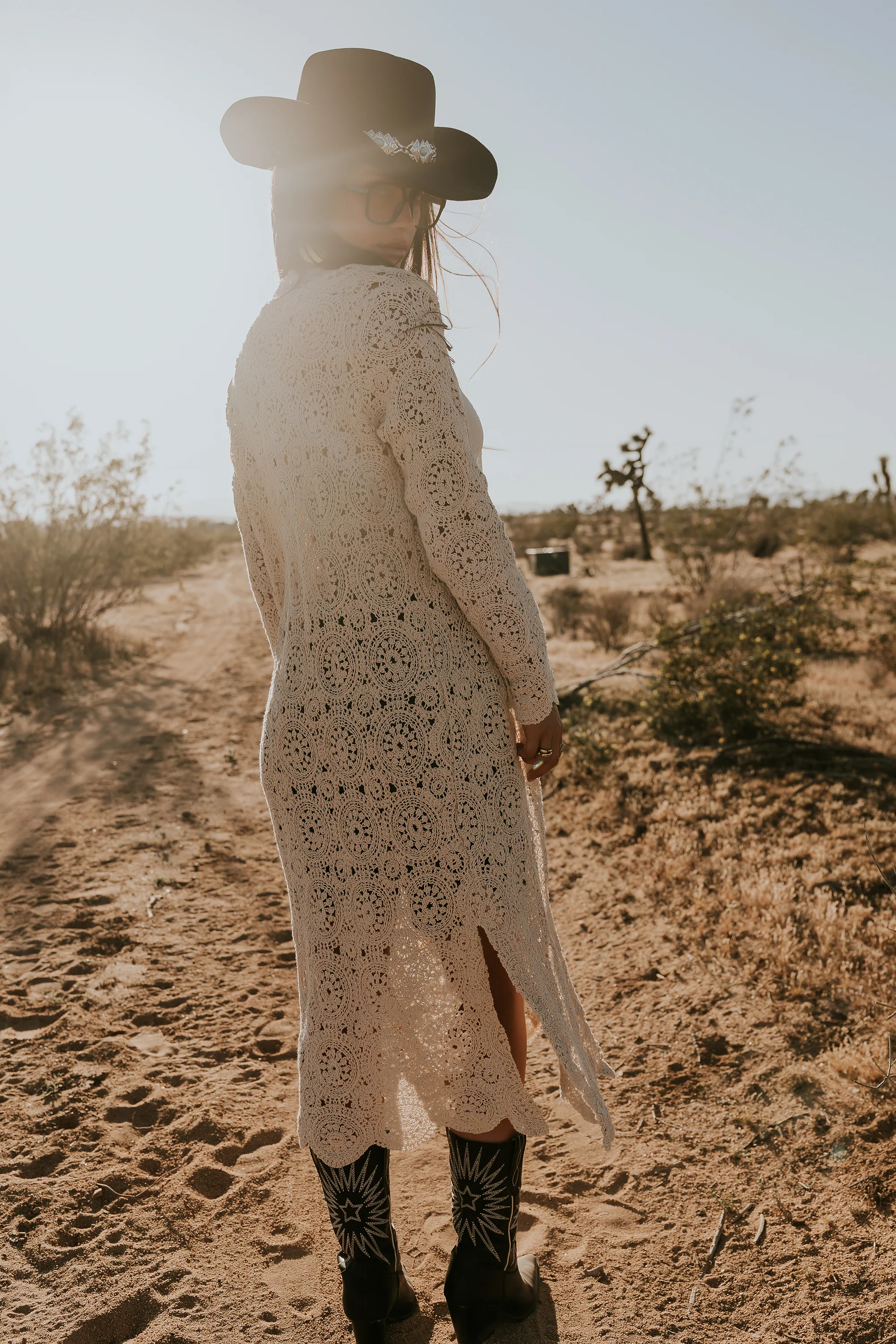 Porsha Crochet Duster | Böhme US