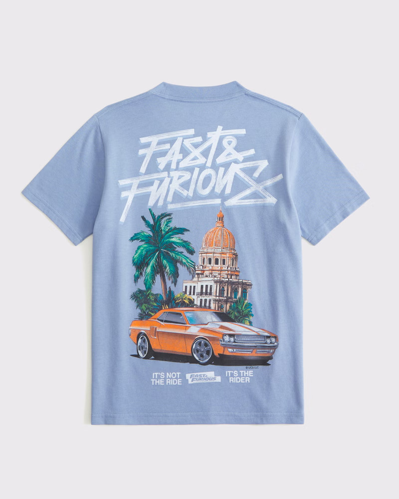 boys fast & furious graphic tee | boys tops | Abercrombie.com | Abercrombie & Fitch (US)