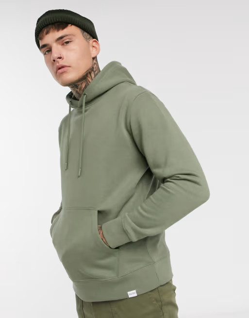 Pull&Bear – Kapuzenpullover in Khaki | ASOS (Global)