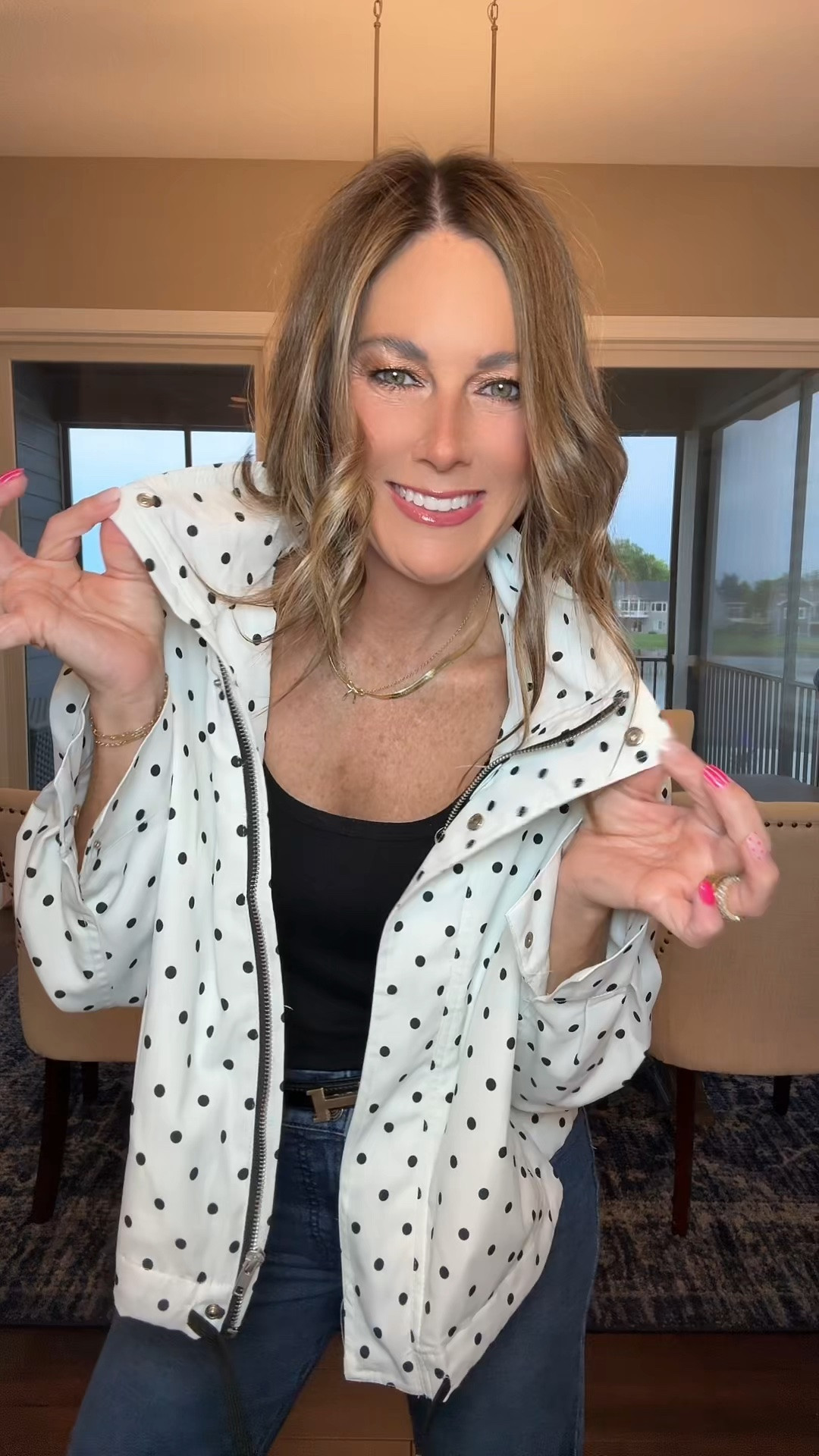 Inspired by the queen 🐝 Madison Lecroy & 
the IT jacket everyone must have 🖤🤍

#LTKOver40 #LTKootd #LTKmomlife