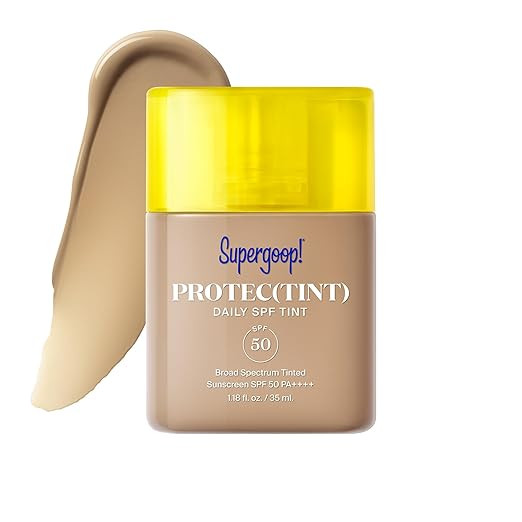 Supergoop! Protec(tint) Daily Skin Tint SPF 50 - Light, Buildable Coverage for Immediately Smooth... | Amazon (US)