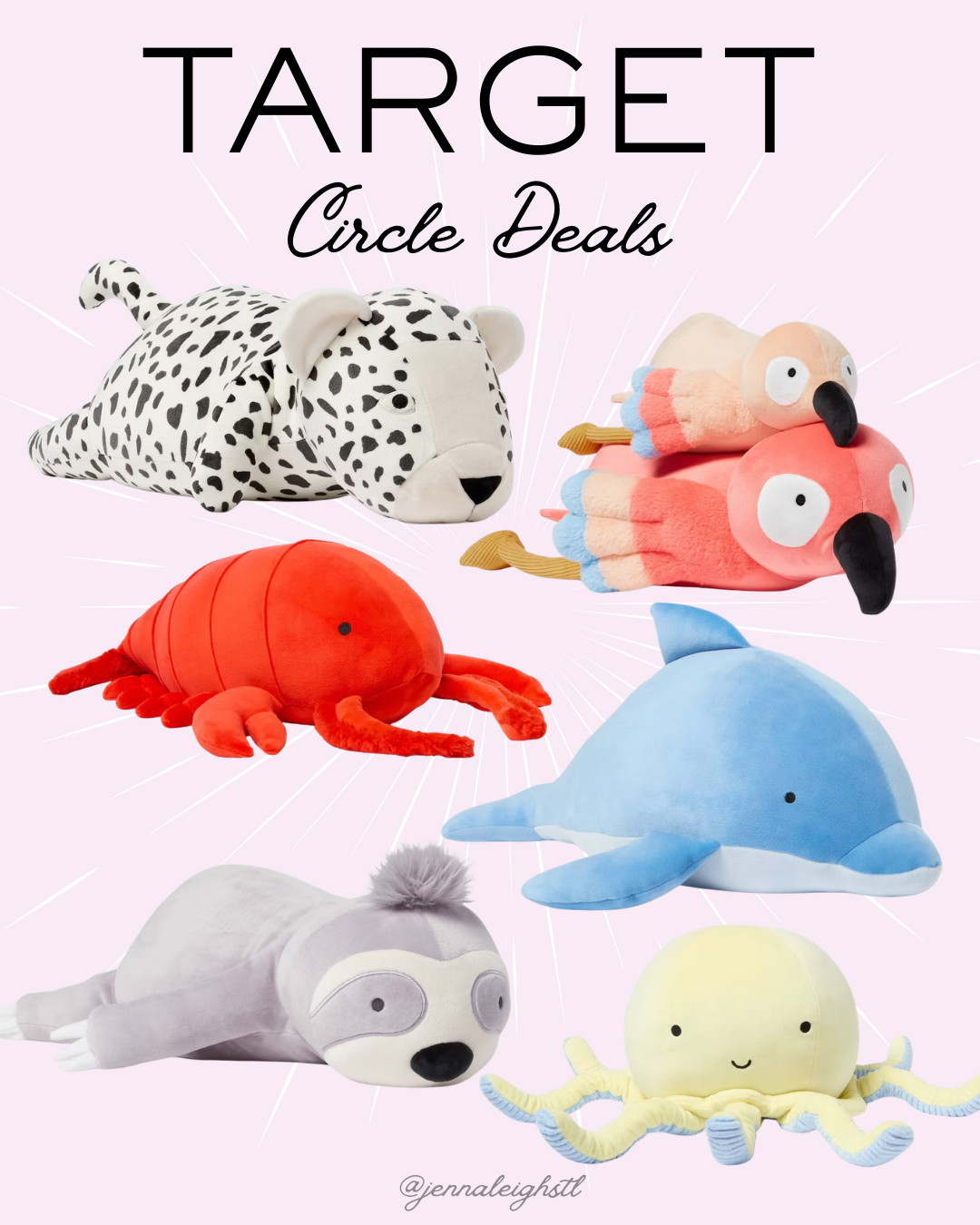 Target Circle Deals are making it a great time to grab these popular Pillowfort weighted plush animals. They are 40% off right now, and if you've had your eye on one, don't wait. These are always a hit with kids and make such a great gift to keep on hand for birthdays, holidays, and special occasions. 

 #LTKHome #LTKSaleAlert #LTKKids