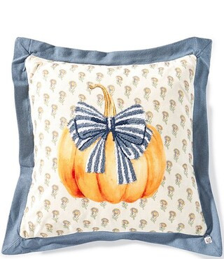Southern Living Harvest Collection Pumpkin Bow Pillow | Dillard's | Dillard's