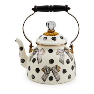 Mackenzie-Childs Mackenzie Childs Pretty As A Bow Tea Kettle, 2 Quart  | Bloomingdale's Gifts Hol... | Bloomingdale's (US)
