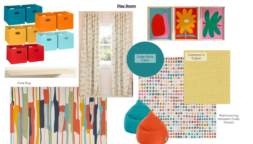 Colorful and fun gender neutral playroom with lots of storage considered, also very affordable! 

 

#LTKHome #LTKKids #LTKFamily