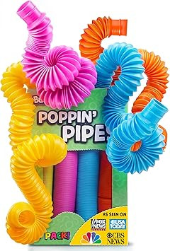BUNMO Pop Tubes - Sensory Toys - Toddler Toys - Imaginative Play & Stimulating Creative Learning ... | Amazon (US)