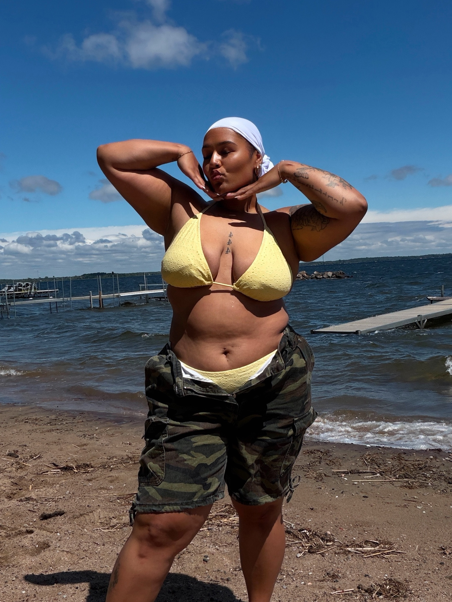 Summer has begun, that means its bikini season 💛☀️

#plussize #ootd #summeroutfit #bikini

#LTKSwim #LTKPlusSize