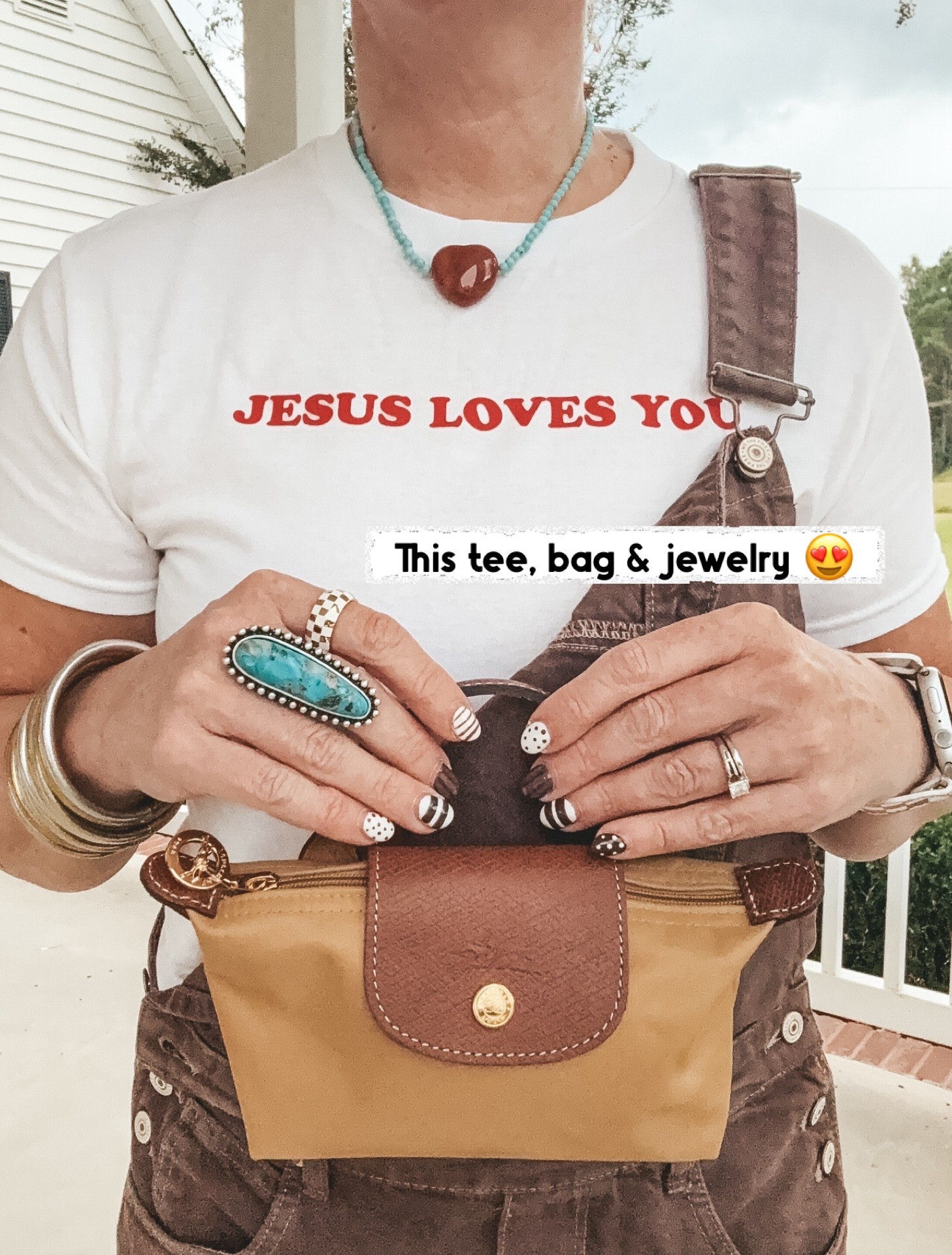 Love!!! 🥰♥️
Tee M
Overalls M
✨Save with code mandie on checkered ring

#LTKootd #LTKOver40