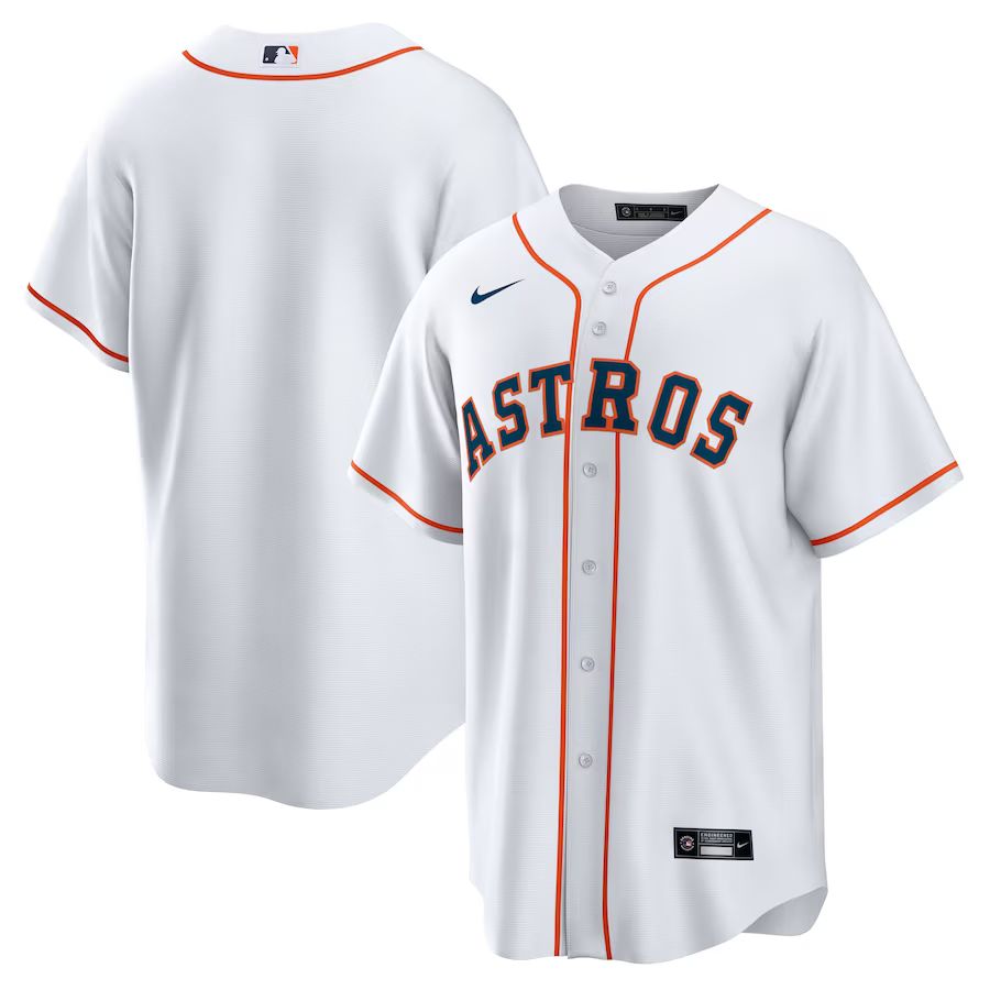 Men's Houston Astros Nike White Home Replica Team Jersey | MLB Shop