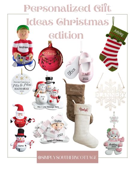 personalized christmas gifts / zulily christmas decor / christmas ornaments / christmas stockings / personalized gifts / gifts for girls / gifts for boys / gifts for the whole family 

#LTKHoliday #LTKGiftGuide #LTKfamily