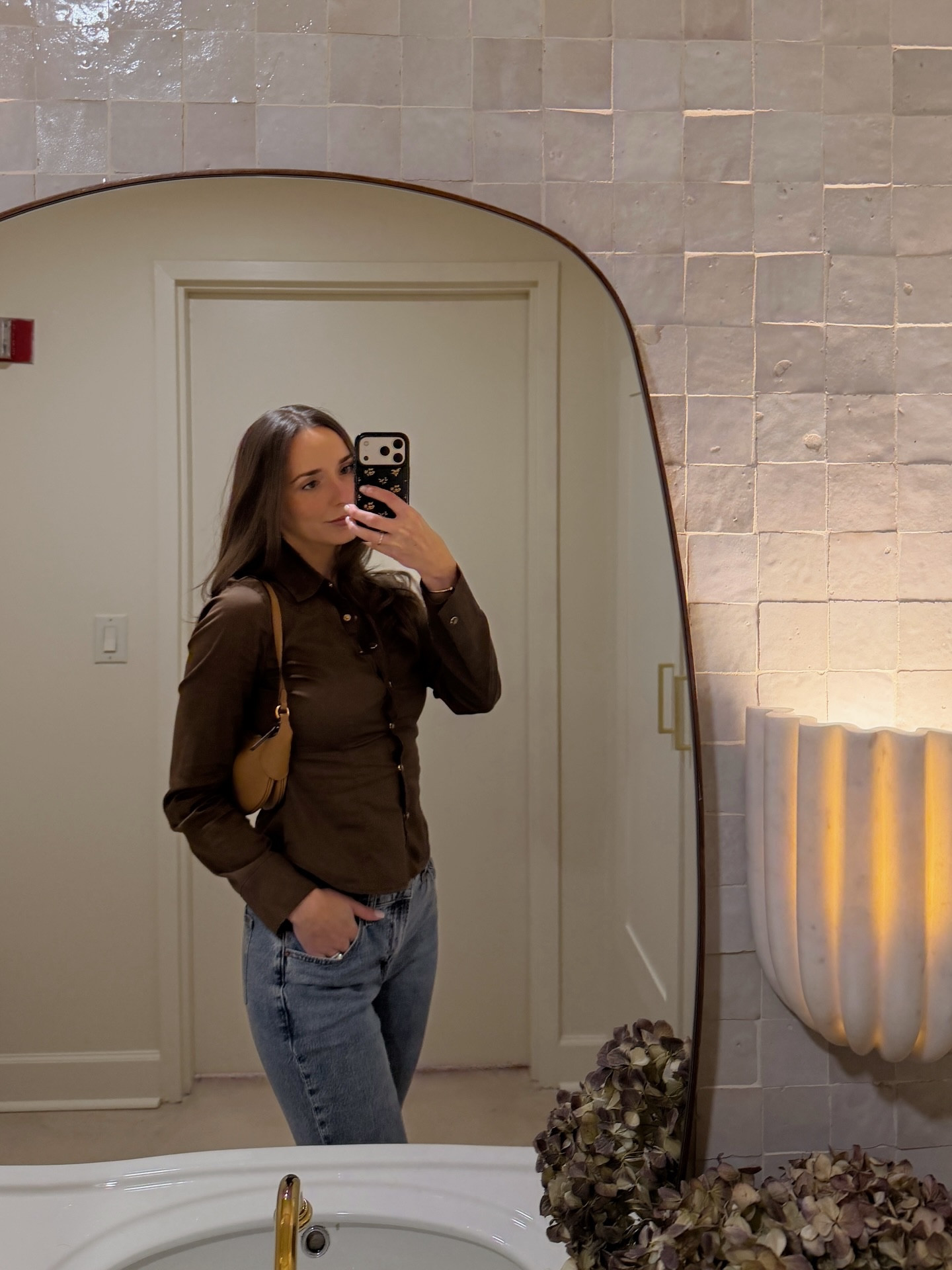 fresh chop by @daniellestylist_ on the last slide ✂️

Wearing my favorite pearl snap top from Dairy Boy, paired with my mini ID bag from Ralph Lauren, and of course Abercrombie denim 🩵

#LTKBeauty #LTKootd #LTKgrwm