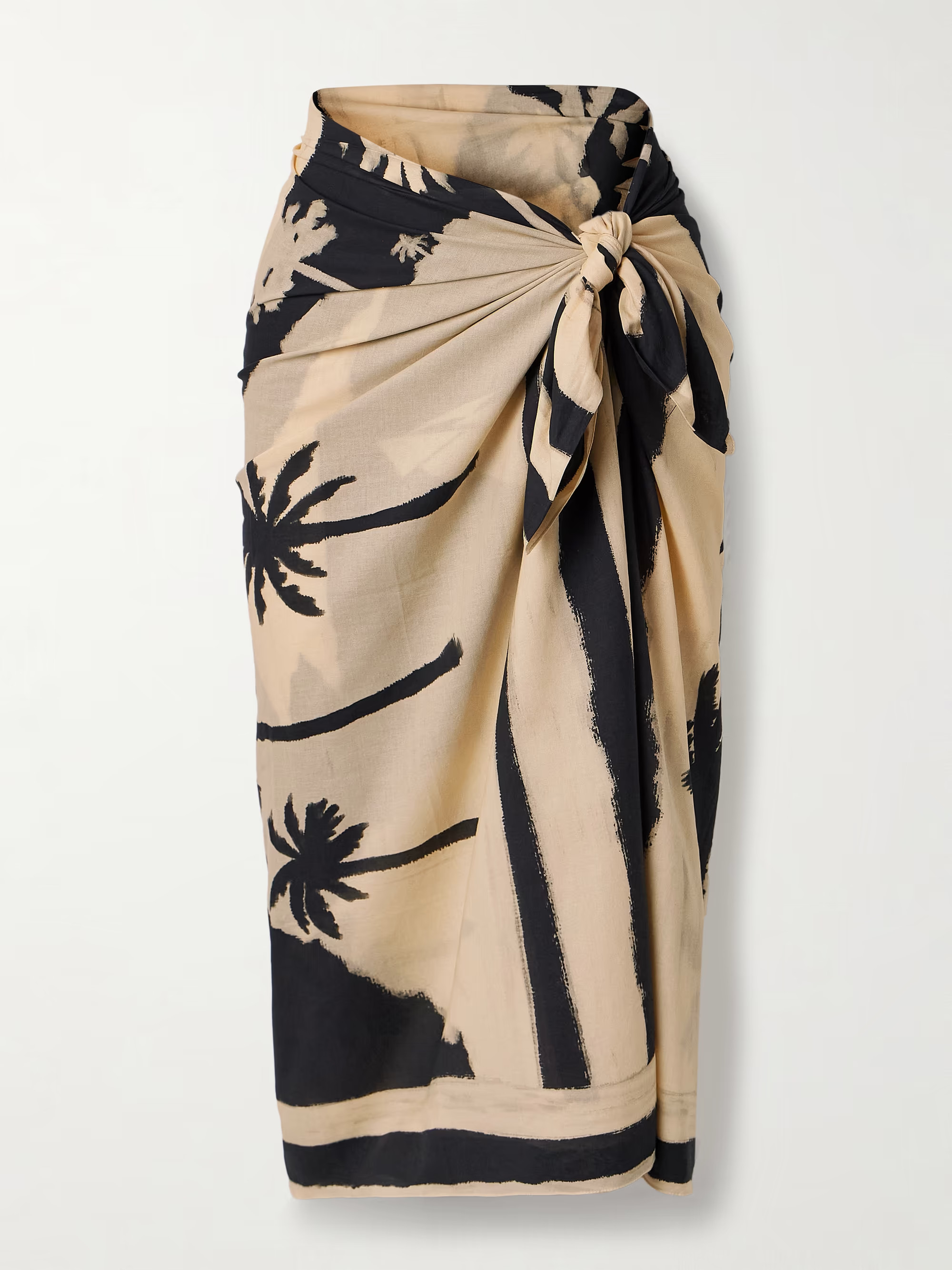 Sailing Landscape printed cotton-voile pareo | NET-A-PORTER (US)