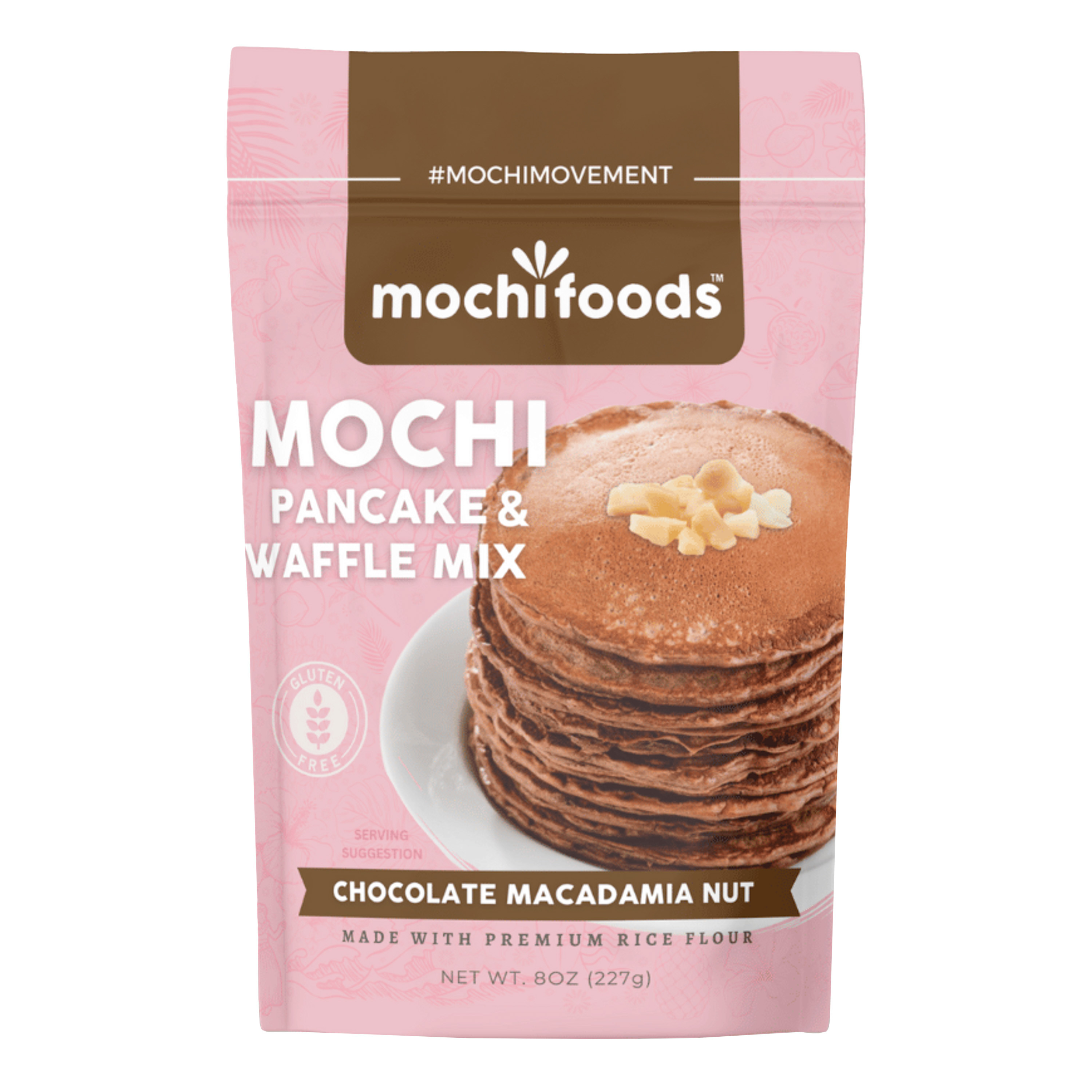 Mochi Foods Chocolate Macadamia Nut Gluten Free Pancake Mix | World Market