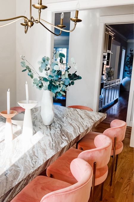 When I VERY first started looking for furniture for our new house, this honed marble dining table was what I fell in love with most!! 

#LTKhome #LTKMostLoved #LTKfindsunder100