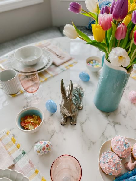 Easter table inspo - I love a good themed tabletop 

#LTKhome #LTKSeasonal #LTKparties