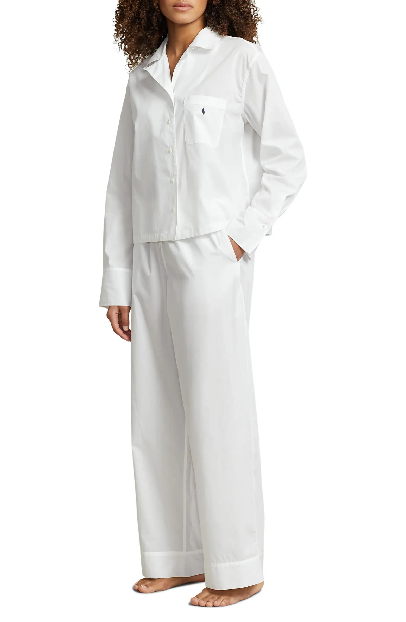 Polo Ralph Lauren Cotton Poplin Pajamas | Nordstrom | Nordstrom