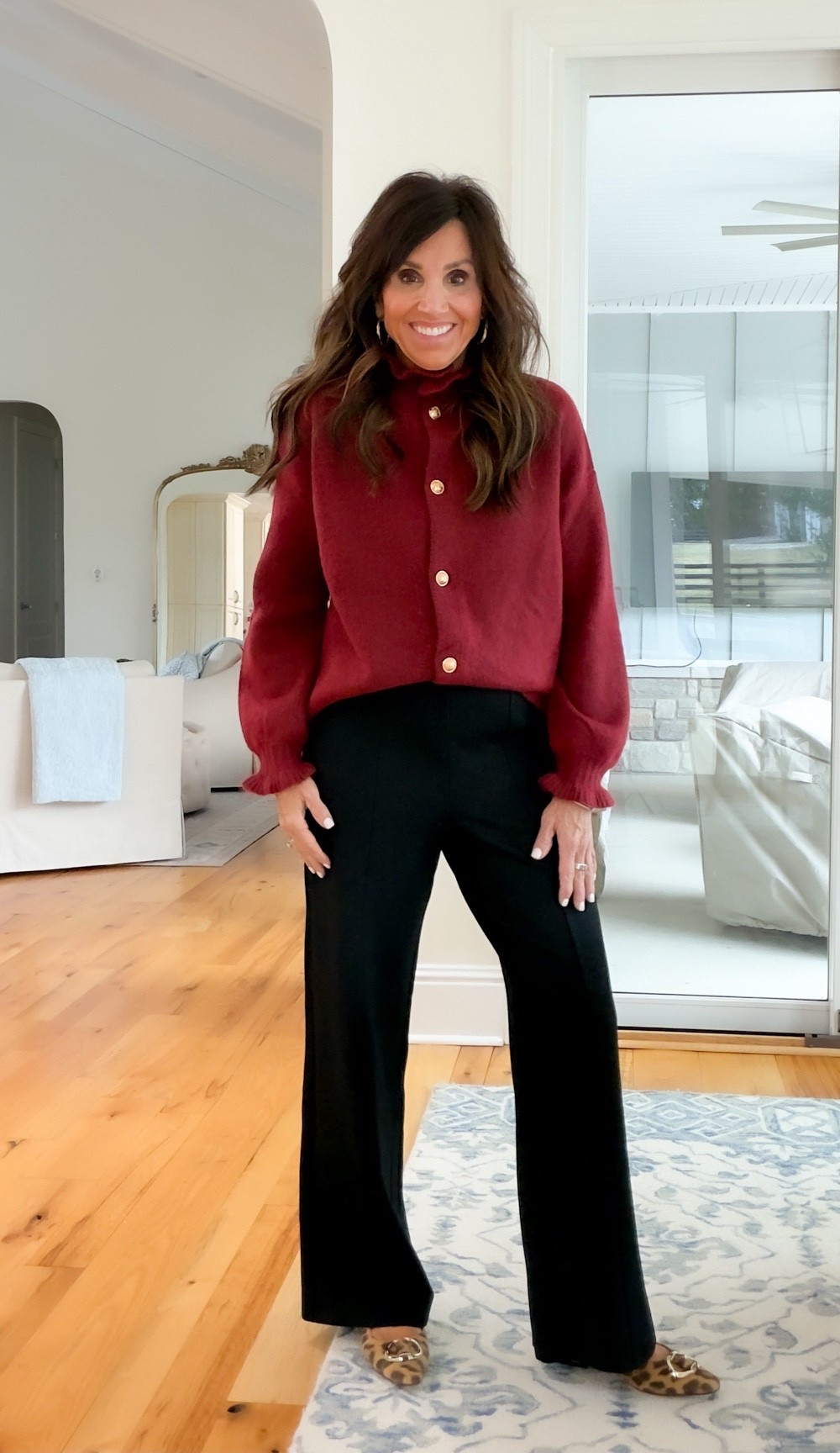 New arrivals from Target 
Sweater - small 
Ponte Pants- small 
White tank- small

#LTKOver40 #LTKSeasonal