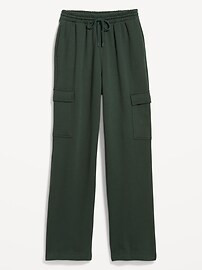 Extra High-Waisted SoComfy Cargo Wide-Leg Sweatpants | Old Navy (US)