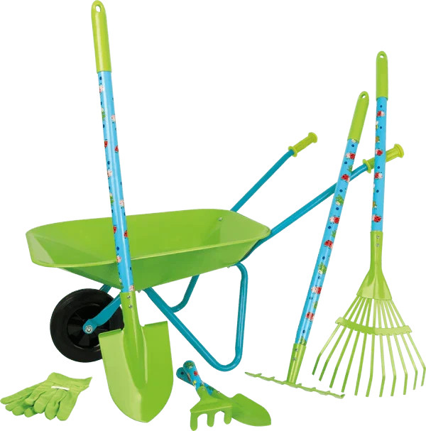 Large Garden Set With Wheelbarrow For Children | The Well Appointed House, LLC