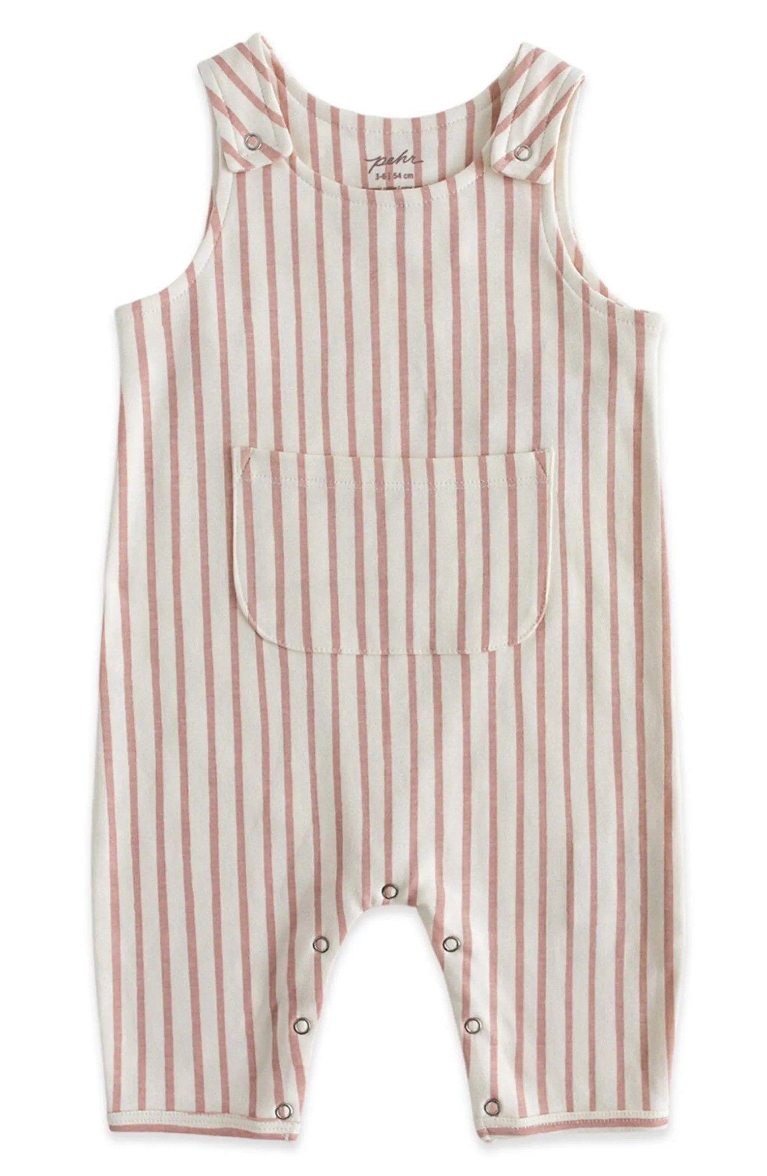 Stripes Away Organic Cotton Overalls | Nordstrom