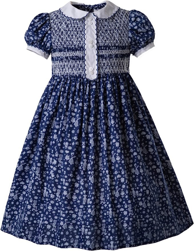 Pettigirl girls Smocked Dress | Amazon (US)