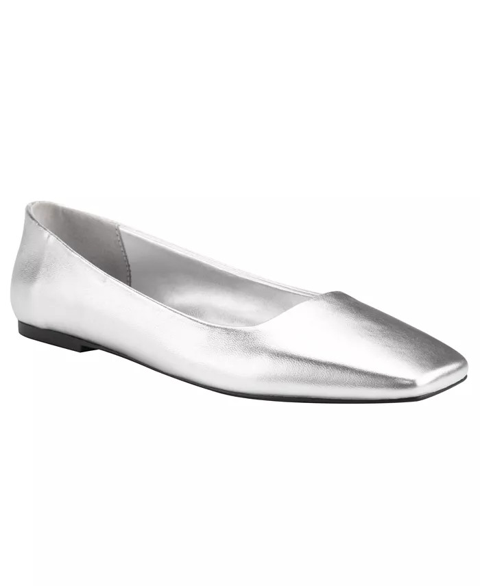 Calvin Klein Women's Nyta Square Toe Dress Flats - Macy's | Macys (US)