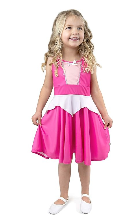Little Adventures Sleeping Beauty Pink Princess Twirl Dress | Amazon (US)
