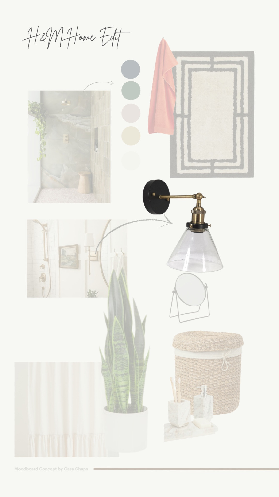 Wall sconce for around the bathroom mirror