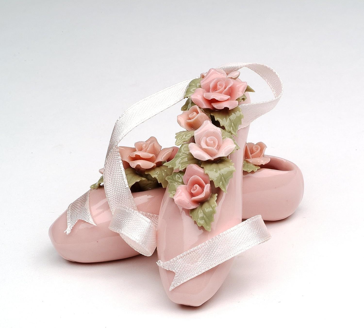 Cosmos Gifts 96455 Fine Porcelain Mini Ballet Slippers Figurine, 2-3/4" L | Amazon (US)