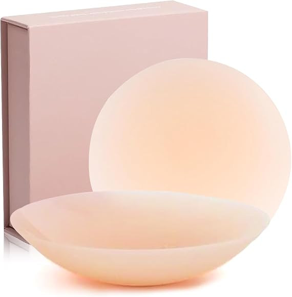 Cake Grippy Seamless Covers, Sticky Adhesive Silicone Nipple Pasties, Reusable Pasty Nipple Cover... | Amazon (US)