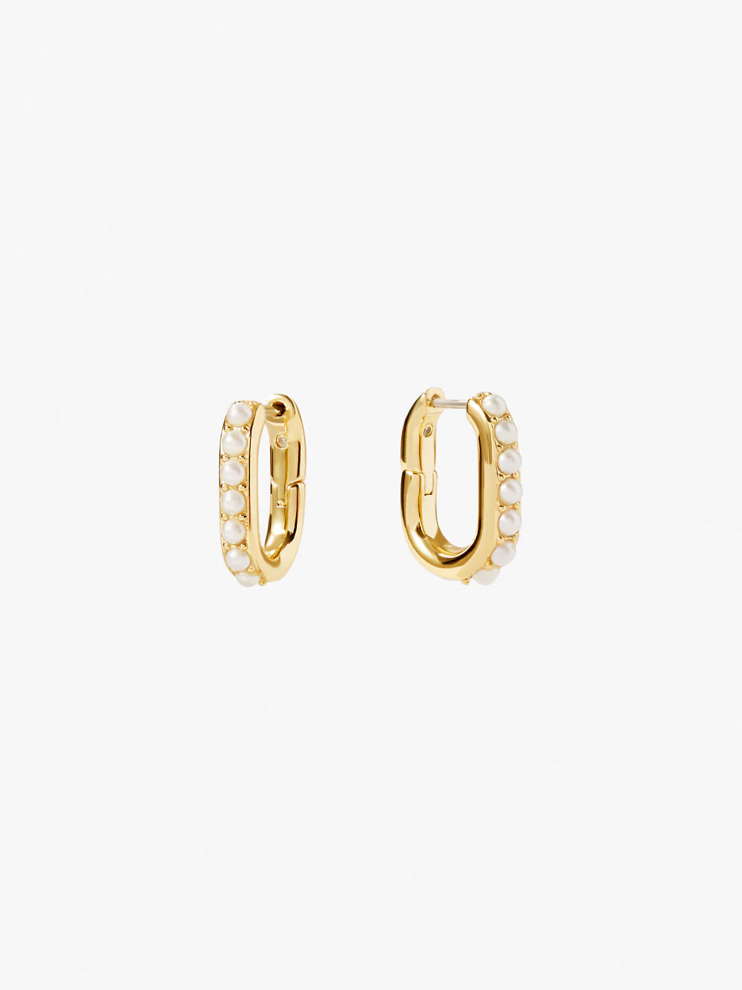 Hoop Earrings With Pearl - Rox Mini Pearl | Ana Luisa
