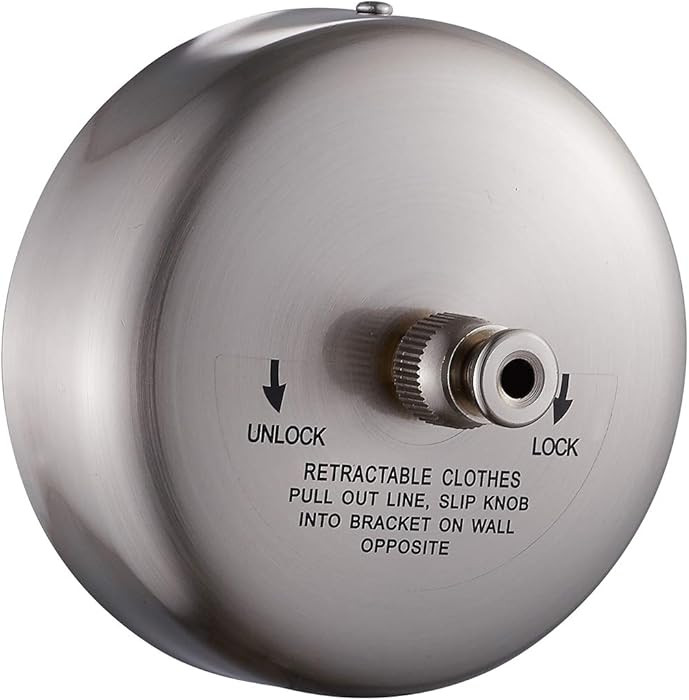 JOOM Retractable Clothesline Stainless Steel Heavy Duty 9Feet(MAX) for Hanging Drying in Bathroom... | Amazon (US)