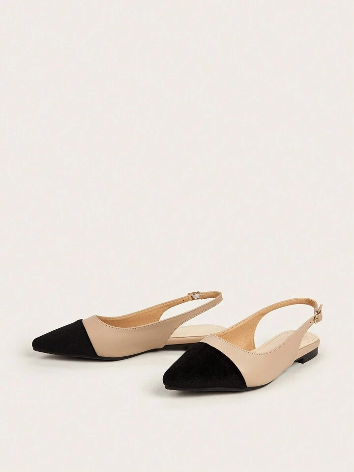Flat Sandals Color Block Women's Shoes, Fashionable Flat Women's Shoes | SHEIN USA | SHEIN