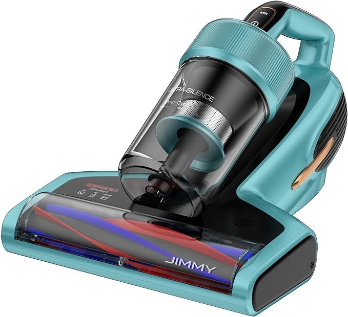 Jimmy Mattress Vacuum Cleaner with Dust Sensor, Anti-Allergen Bed Vacuum Cleaner with UV Lights &... | Amazon (US)