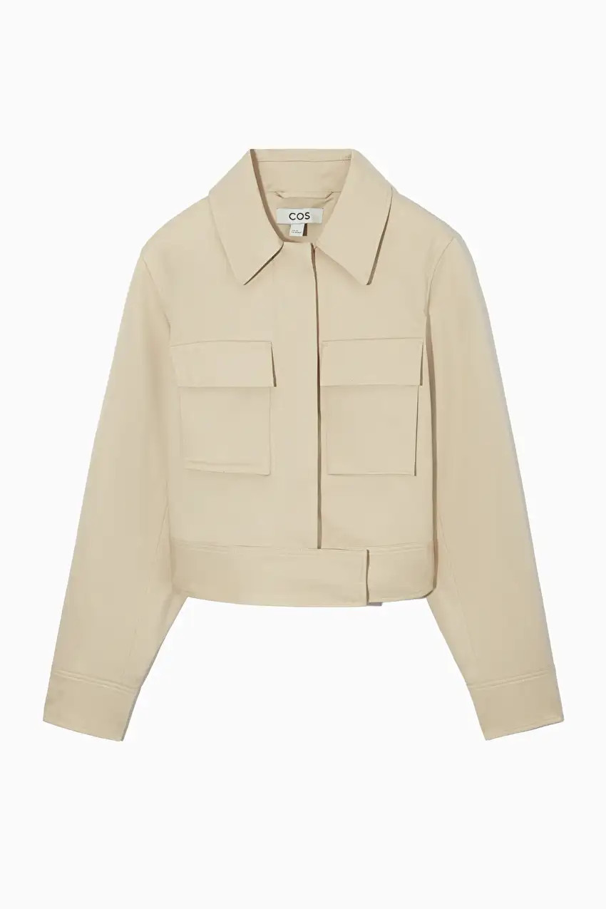 CROPPED UTILITY JACKET | COS UK