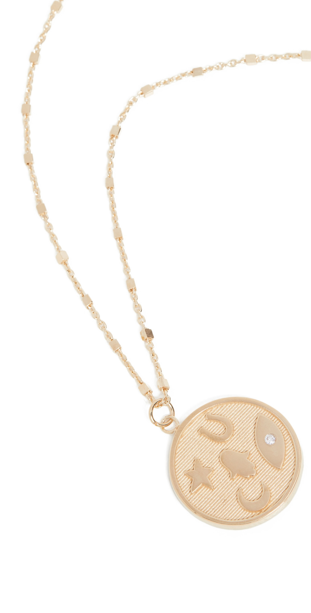 Jennifer Zeuner Jewelry Rasha Necklace Yellow Vermeil One Size | Shopbop