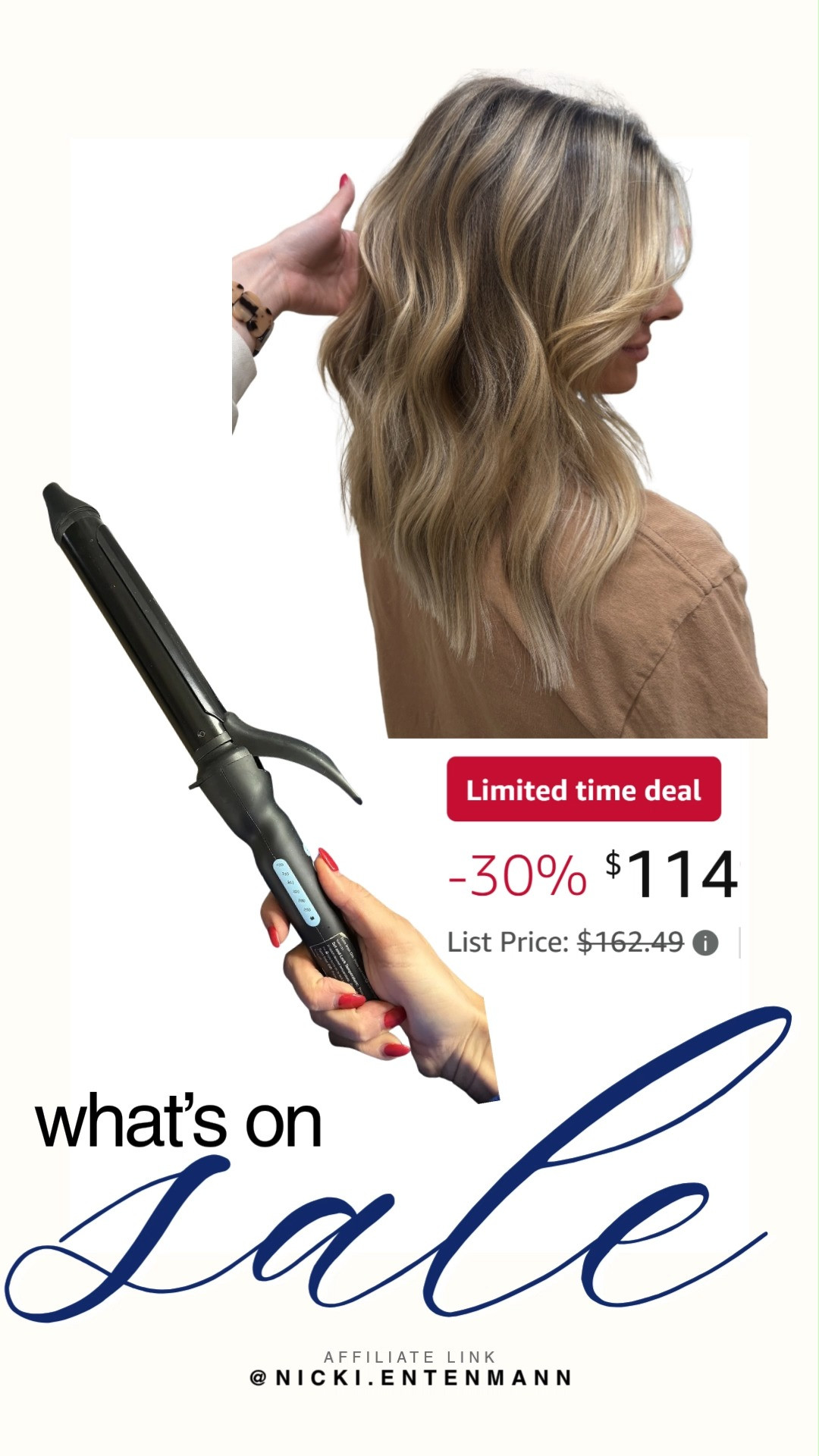 Create effortless curls with the Bio Ionic Long Barrel Curling Iron featuring Moisture Heat Technology and NanoIonic MX. My activewear and accessories keep workouts fun and casual days stylish. 💇‍♀️✨🔥  

#curlingiron #hairtools #hairstyle #bioionic #beautycare #haircare #activewear #style #shopping #ootd 

 #LTKgrwm #LTKSaleAlert #LTKBeauty