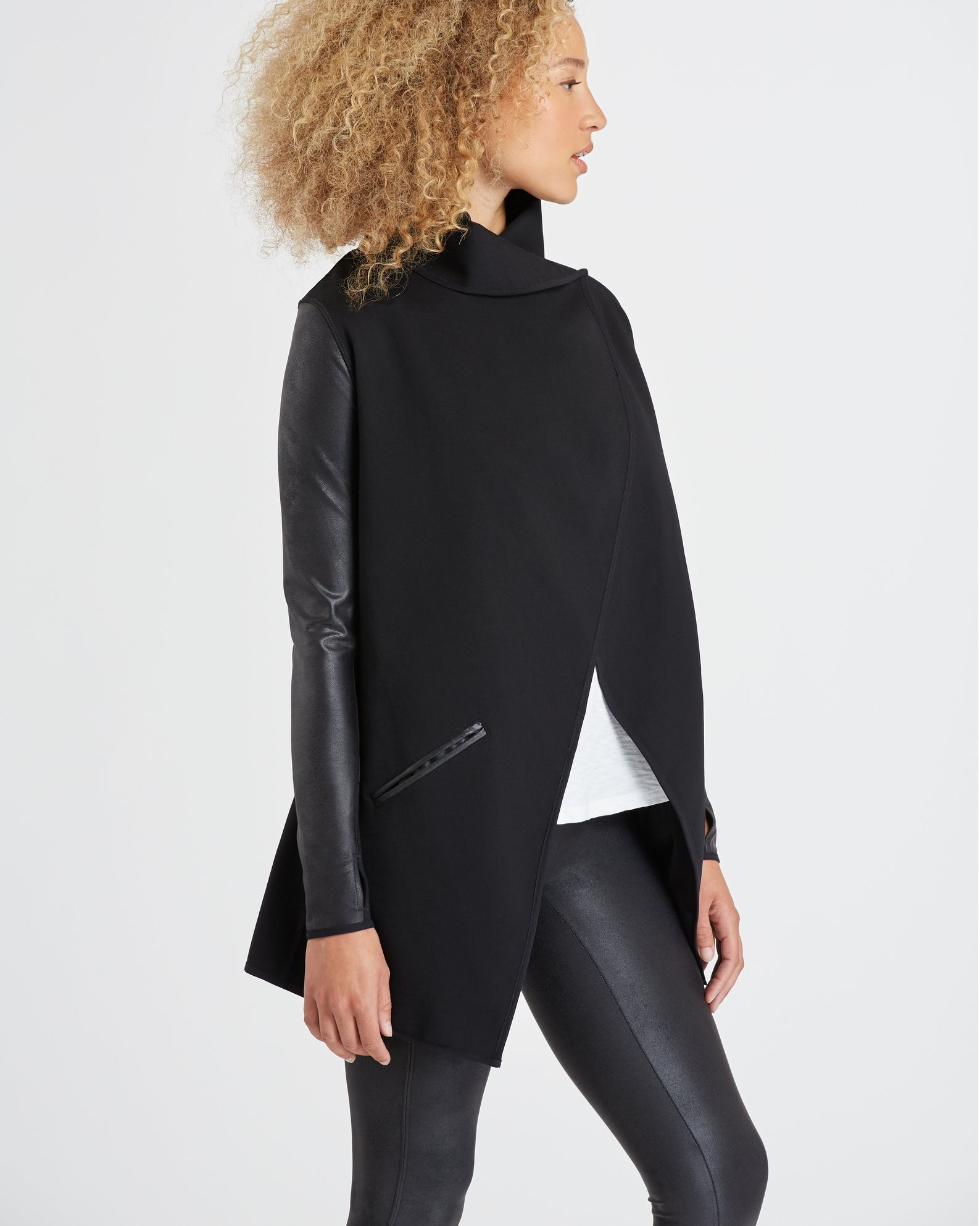 Drape Front Jacket | Spanx