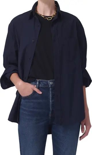 Kayla Oversize Button-Up Shirt | Nordstrom