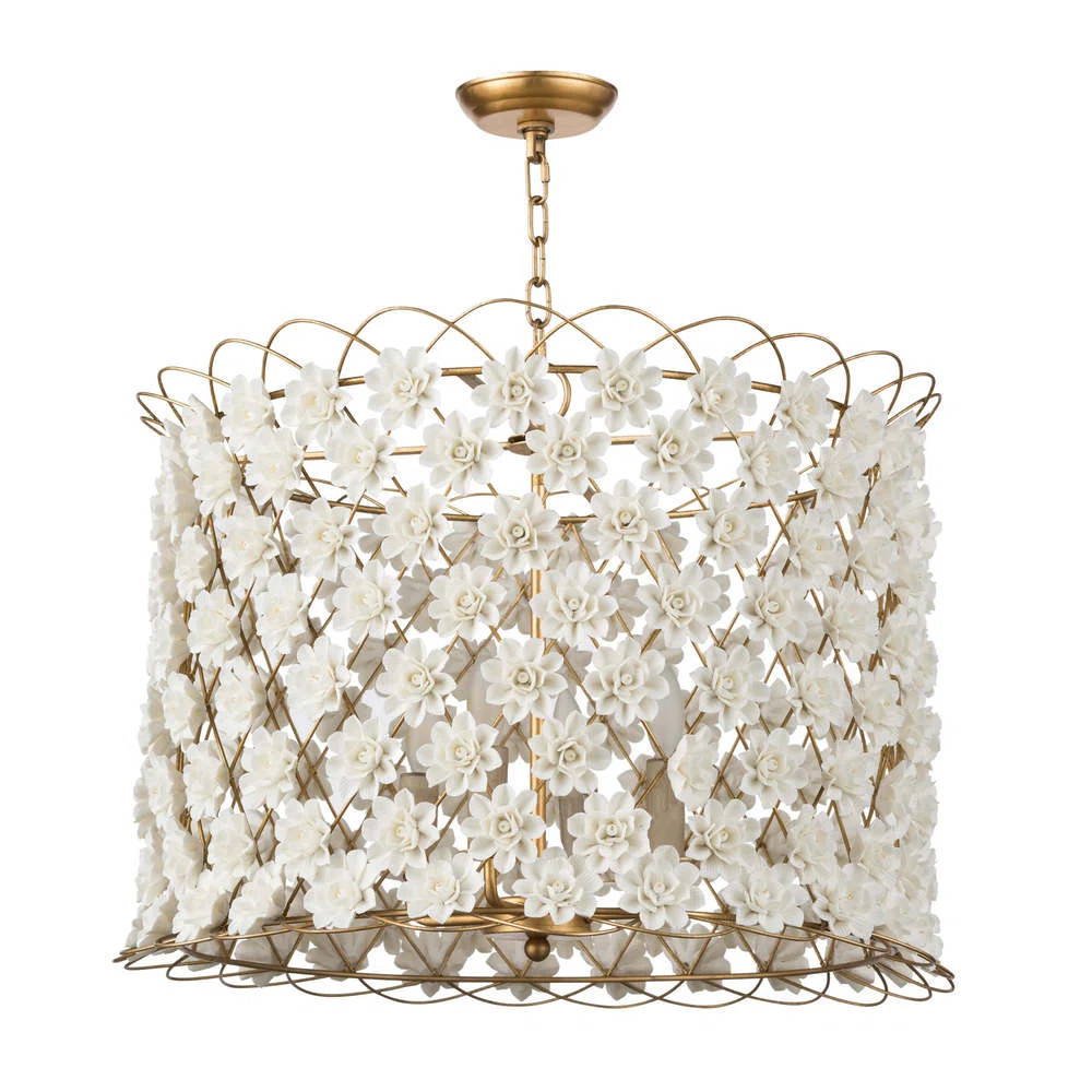 Alice Porcelain Flower Chandelier | Wayfair North America