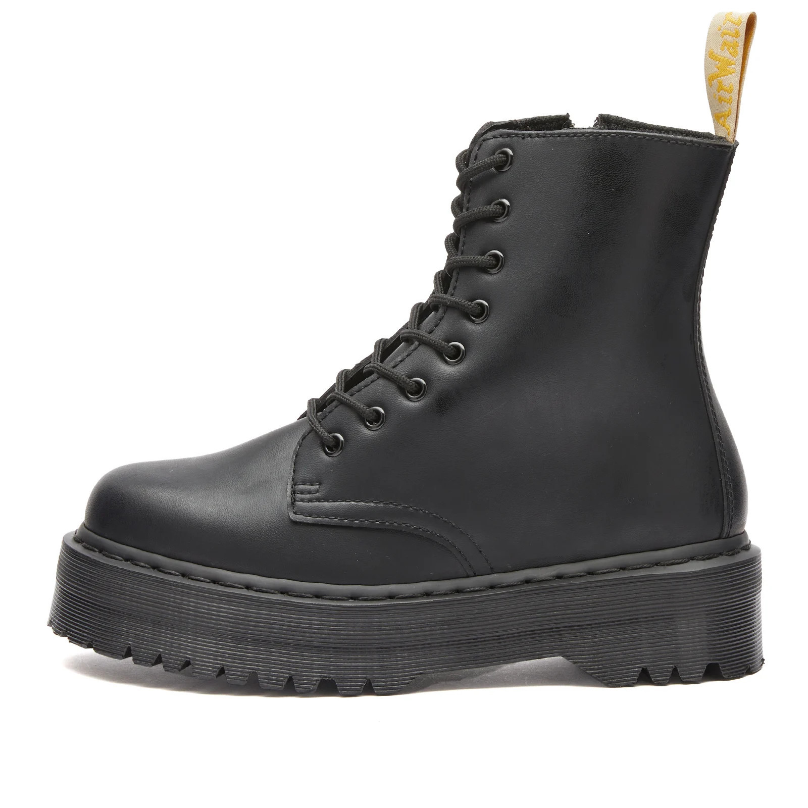 Dr. Martens Women's Vegan Jadon II Mono Boot in Black, Size UK 3 | END. Clothing | END. Clothing