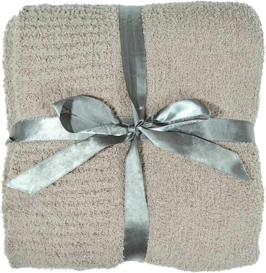 JOOJA Knit Throw Blanket Super Soft Warm Blanket for Couch Lightweight Fluffy Blanket for Bed Sof... | Amazon (US)