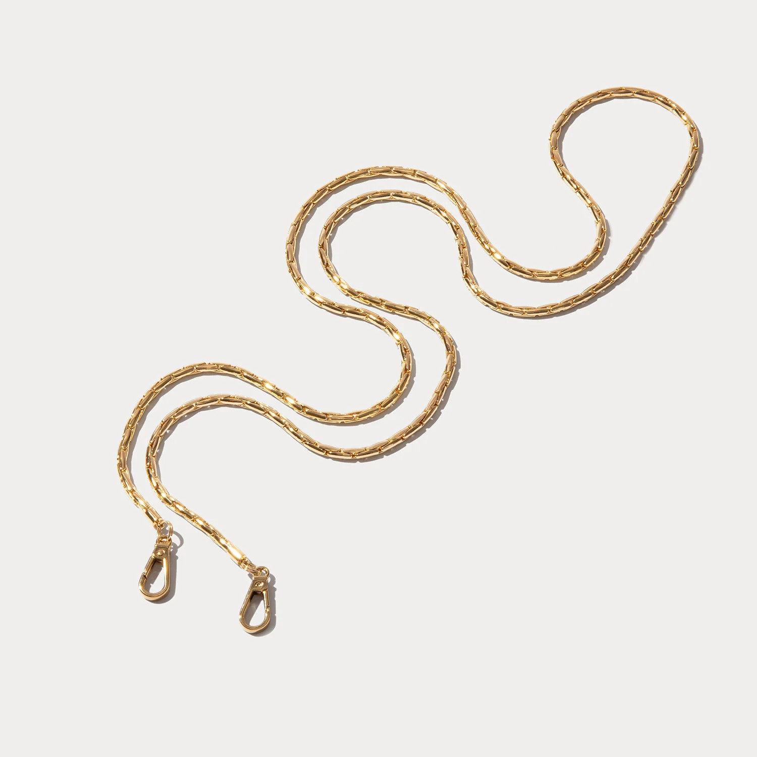 Cora Crossbody Strap - Gold/Gold | Bandolier