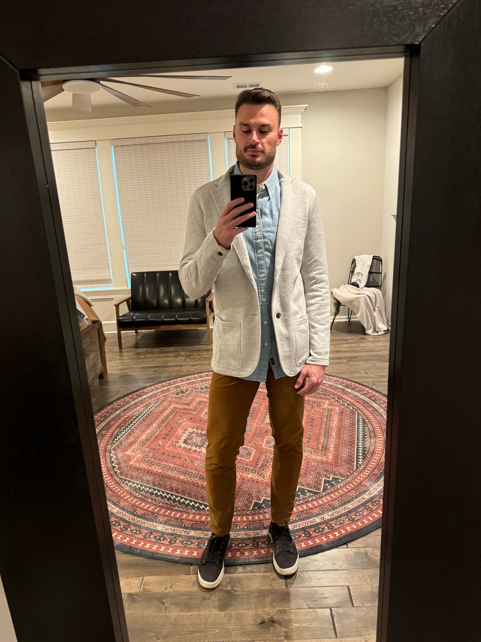 Faherty Inlet Blazer for client meetings and date nights. Fits and looks like a blazer but feels like a comfortable and flexible sweater. Ladies, your man needs this! 👌🏼 They have multiple colors too - I went with the cream and the navy, but the green/olive one is sharp too! 

#LTKmens #LTKworkwear #LTKGiftGuide
