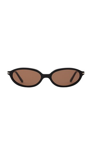 Noor Sunglasses in Black | Revolve Clothing (Global)