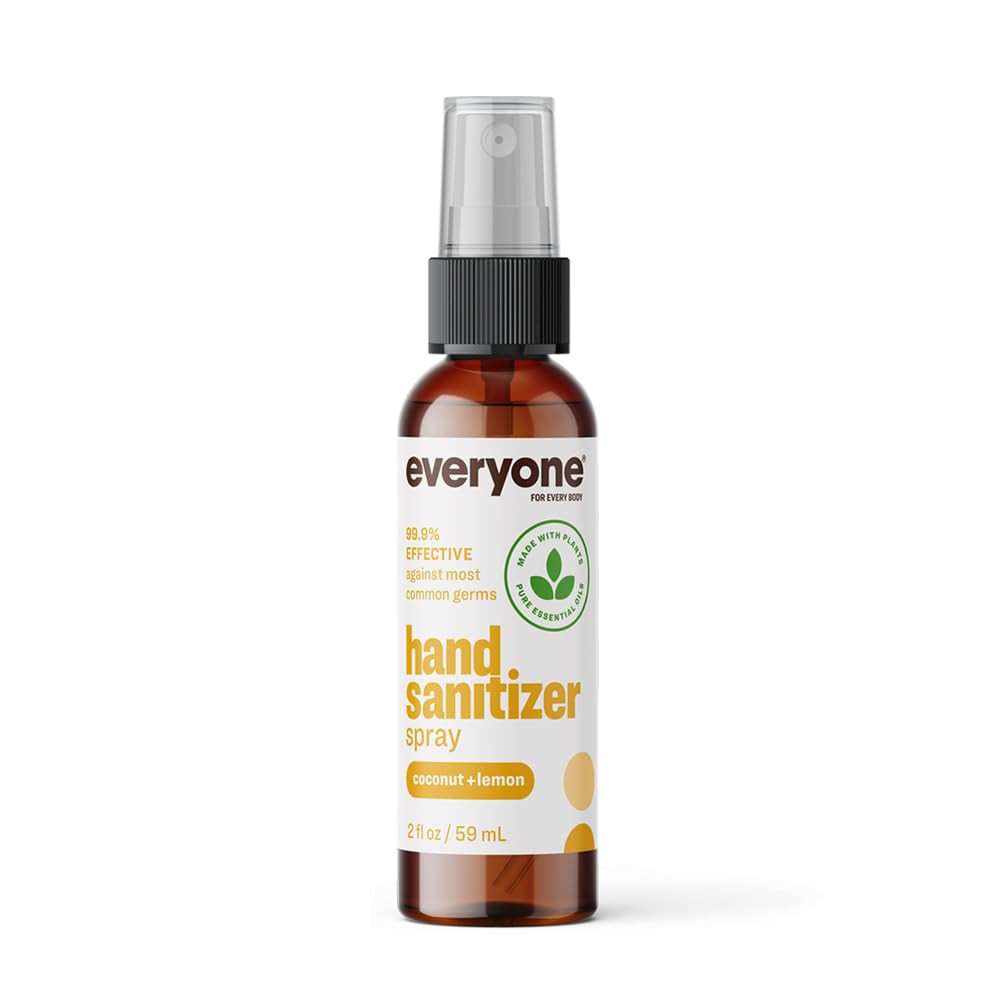EO Products Hand Sanitizer Spray for Everyone,Coconut+Lemon, 2 Fluid Ounce | Amazon (US)