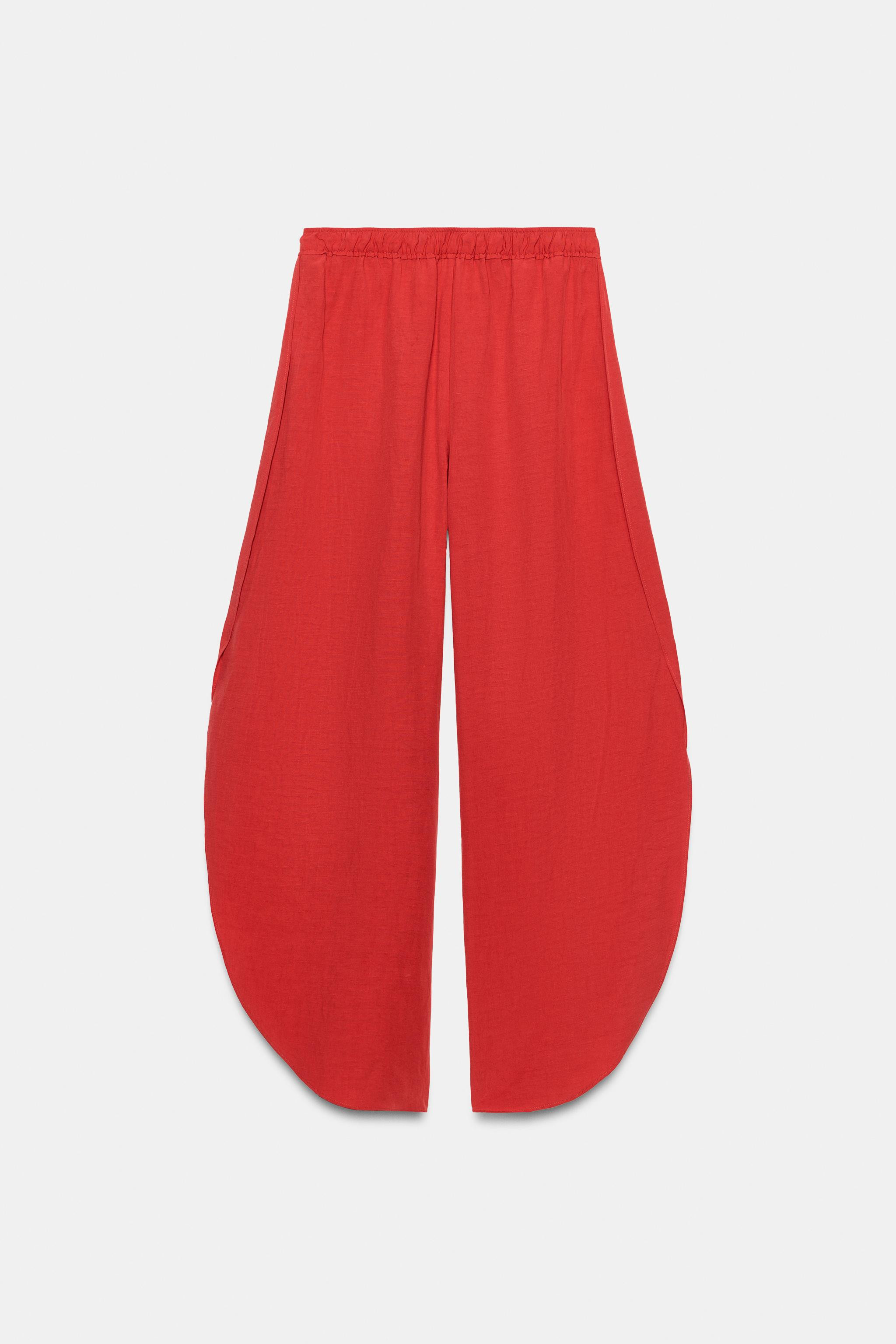 ZW COLLECTION TROUSERS WITH SIDE VENTS | Zara UK