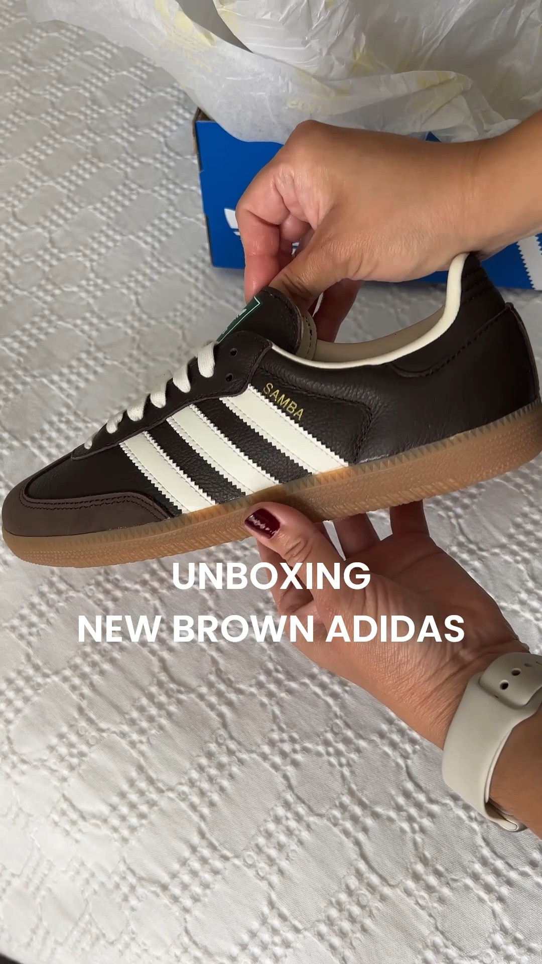 Unboxed these dark brown Adidas, sambas and brown and burgundy Adidas gazelle sneakers with me

#LTKStyleTip #LTKShoeCrush #LTKSeasonal
