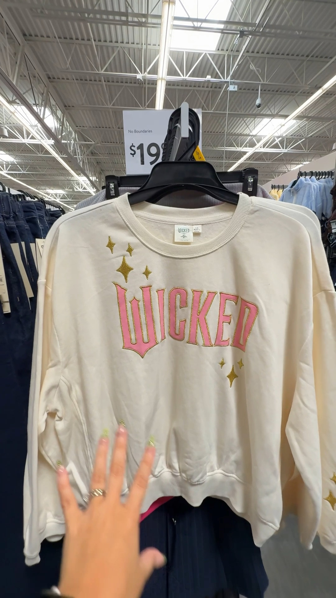 Wicked sweatshirts perfect for a cozy screening!! 