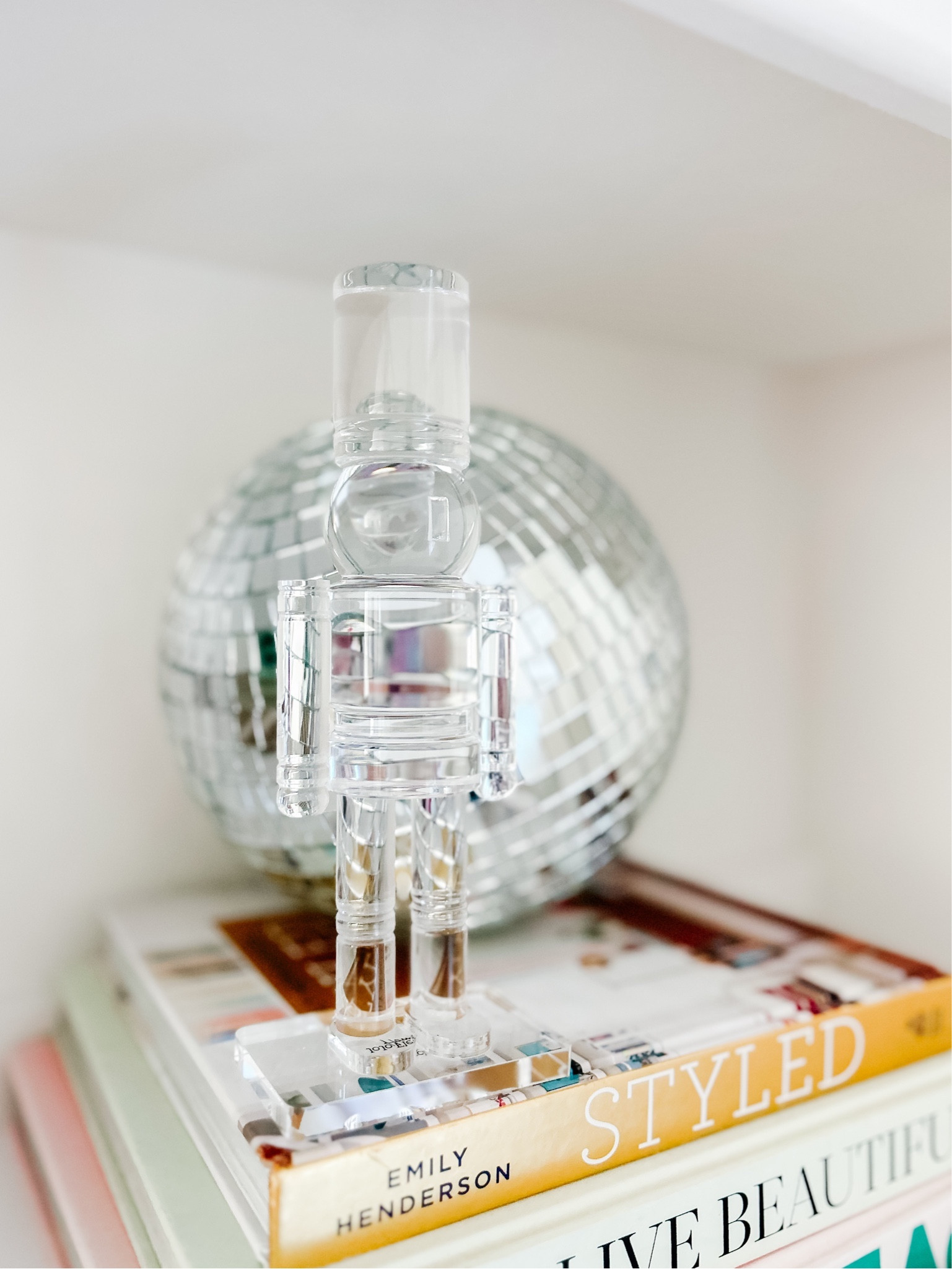 8 in tall acrylic nutcracker! The perfect touch on a bookshelf featuring your Christmas decor Sale

#LTKSeasonal #LTKHoliday #LTKHolidaySale